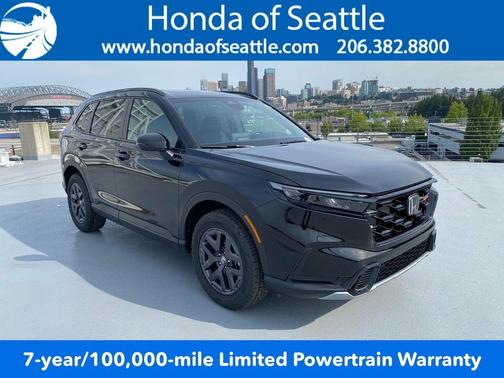 Crystal Black Pearl 2026 Honda CR-V Hybrid TrailSport