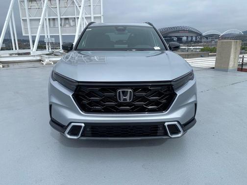 Solar Silver Metallic 2026 Honda CR-V Hybrid Sport Touring