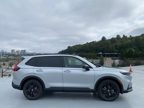 Solar Silver Metallic 2026 Honda CR-V Hybrid Sport Touring
