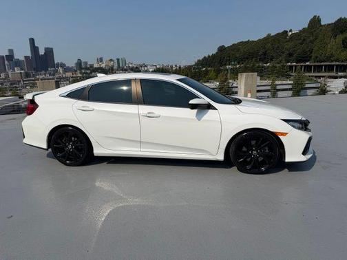 Lunar Silver Metallic 2019 Honda Civic Si Base