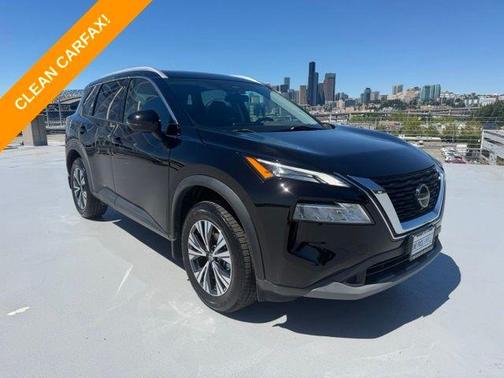 Black 2021 Nissan Rogue SV