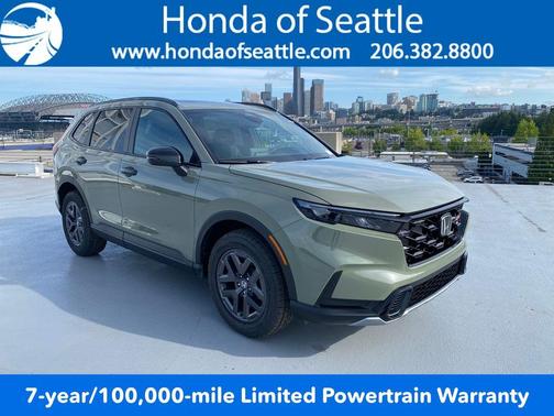 Ash Green 2026 Honda CR-V Hybrid TrailSport