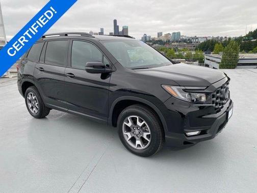 Crystal Black Pearl 2023 Honda Passport TrailSport
