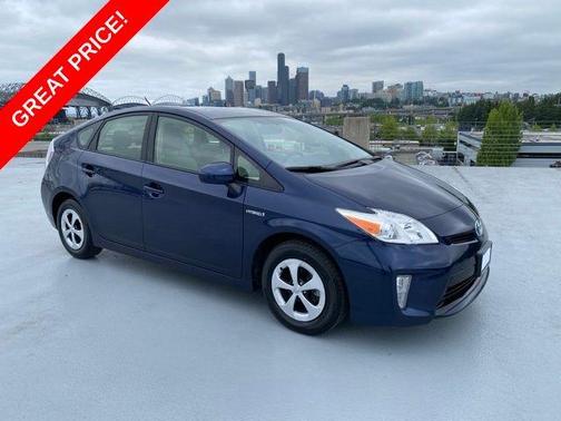 Nautical Blue Metallic 2015 Toyota Prius Four