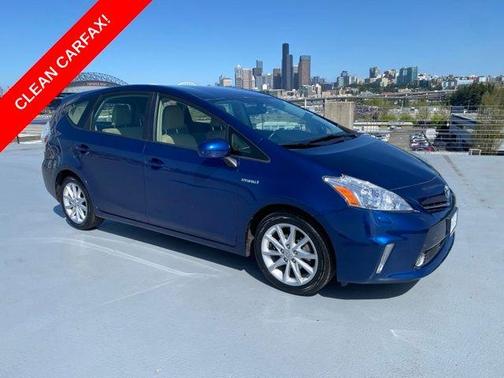 Blue Ribbon Metallic 2013 Toyota Prius v Five