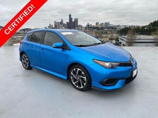 Electric Storm Blue 2017 Toyota Corolla iM Base