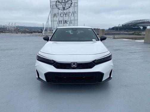 Platinum White Pearl 2026 Honda Civic Sport