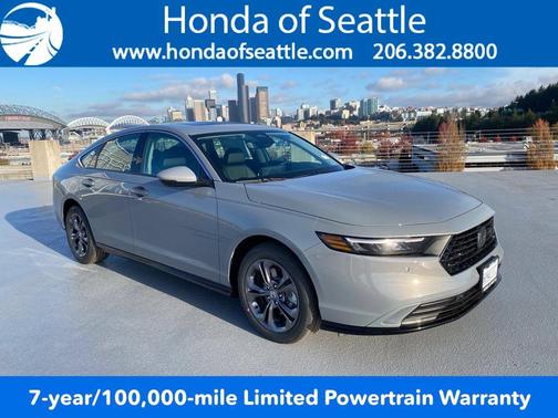 Urban Gray Pearl 2026 Honda Accord Hybrid EX-L