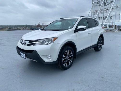 Blizzard Pearl 2015 Toyota RAV4 Limited