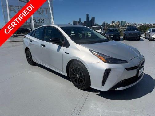 Classic Silver Metallic 2022 Toyota Prius Nightshade