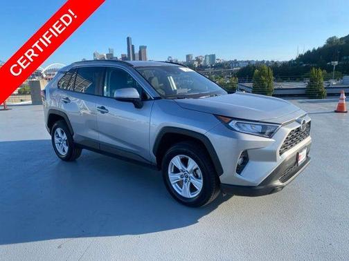 Silver Sky Metallic 2021 Toyota RAV4 XLE