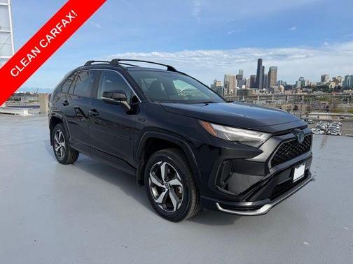 Midnight Black Metallic 2022 Toyota RAV4 Prime SE