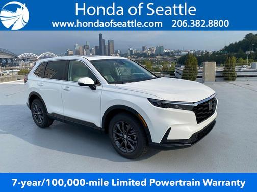 Platinum White Pearl 2026 Honda CR-V EX-L