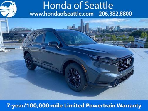 Meteorite Gray Metallic 2026 Honda CR-V Hybrid Sport-L