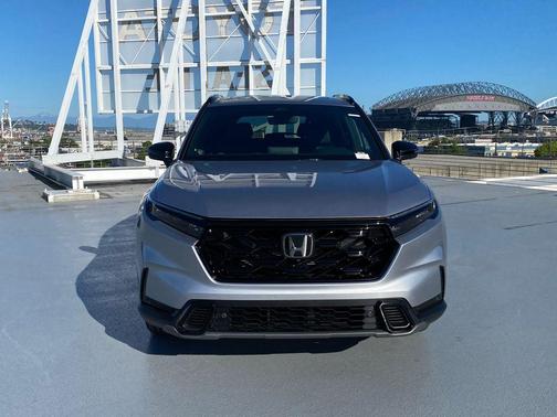 Solar Silver Metallic 2026 Honda CR-V Hybrid Sport-L