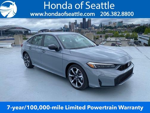 Urban Gray Pearl 2026 Honda Civic Hybrid Sport Touring