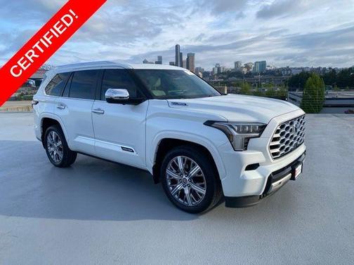 Wind Chill Pearl 2024 Toyota Sequoia Capstone