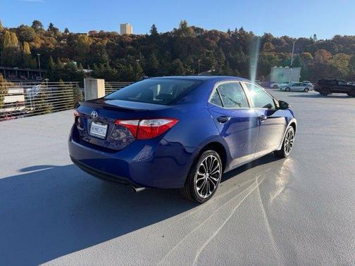 Blue Crush Metallic 2015 Toyota Corolla S Plus
