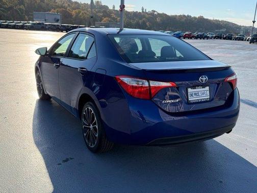 Blue Crush Metallic 2015 Toyota Corolla S Plus