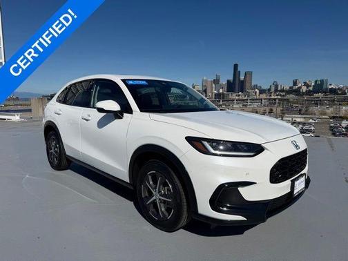 Platinum White 2023 Honda HR-V EX-L