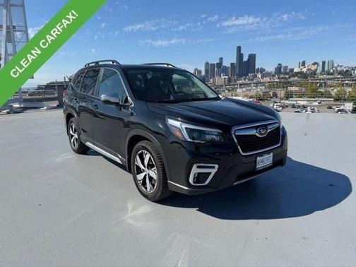Crystal Black Silica 2021 Subaru Forester Touring
