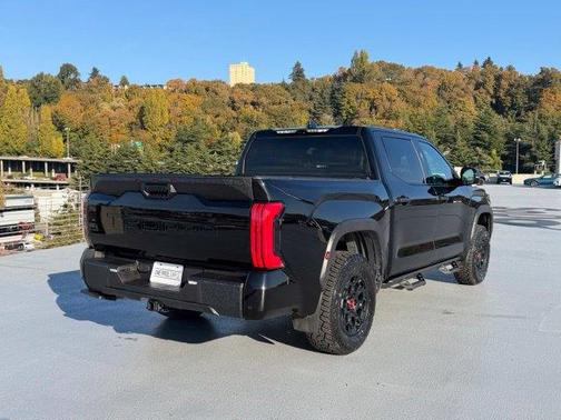 Midnight Black Metallic 2024 Toyota Tundra Hybrid TRD Pro