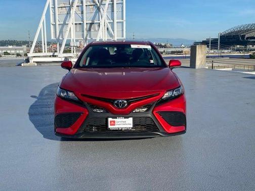 Red 2023 Toyota Camry SE