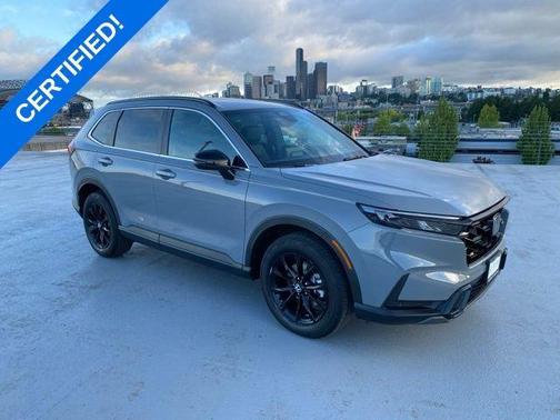 Urban Gray Pearl 2024 Honda CR-V Hybrid Sport-L