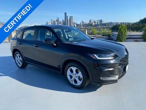 Crystal Black Pearl 2024 Honda HR-V LX