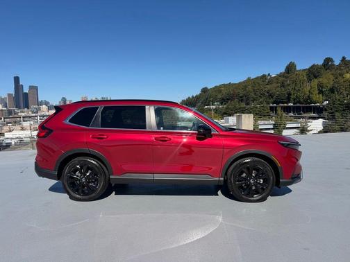 Radiant Red Metallic 2024 Honda CR-V Hybrid Sport Touring