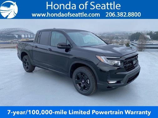 Crystal Black Pearl 2026 Honda Ridgeline Black Edition