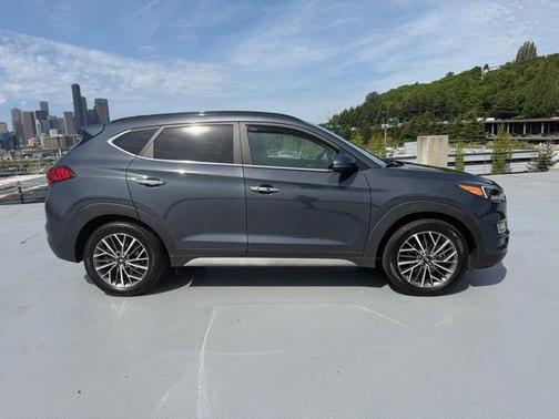 Aqua Blue 2020 Hyundai TUCSON Ultimate