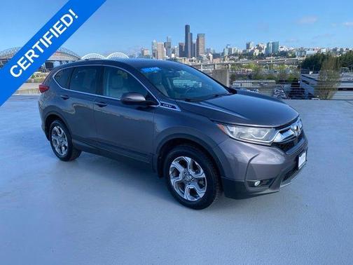 Modern Steel Metallic 2018 Honda CR-V EX-L