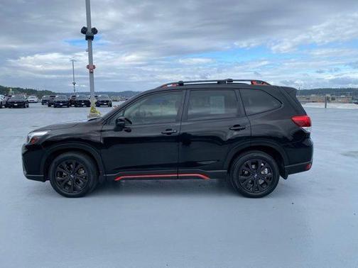 Crystal Black Silica 2021 Subaru Forester Sport