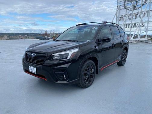 Crystal Black Silica 2021 Subaru Forester Sport