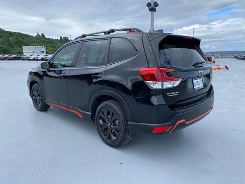 Crystal Black Silica 2021 Subaru Forester Sport