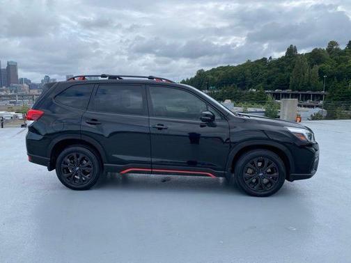 Crystal Black Silica 2021 Subaru Forester Sport