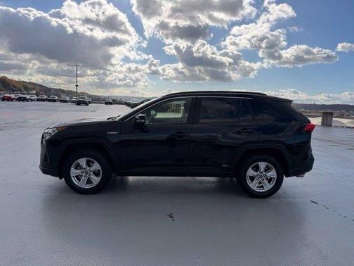 Midnight Black Metallic 2019 Toyota RAV4 Hybrid XLE