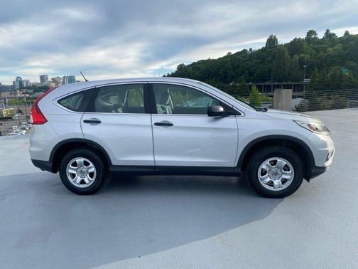 Alabaster Silver Metallic 2015 Honda CR-V LX