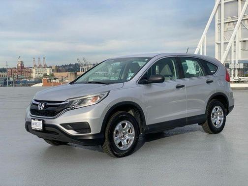 Alabaster Silver Metallic 2015 Honda CR-V LX