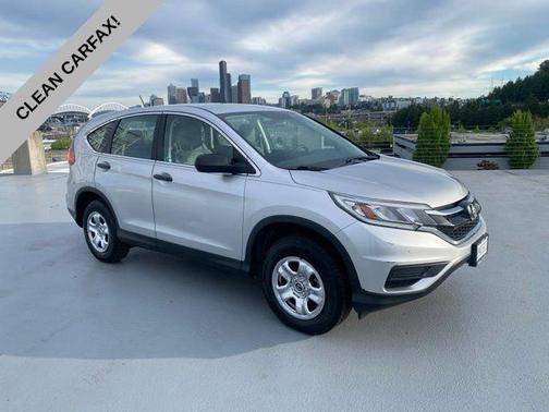 Alabaster Silver Metallic 2015 Honda CR-V LX