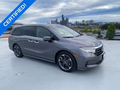 Modern Steel Metallic 2022 Honda Odyssey Elite