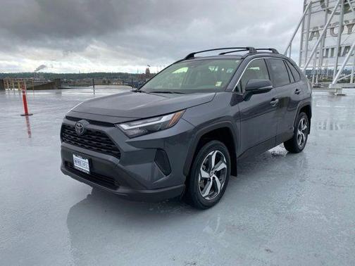 Magnetic Gray Metallic 2025 Toyota RAV4 Hybrid XLE
