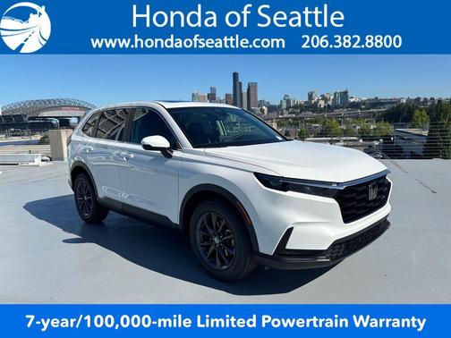 Platinum White Pearl 2026 Honda CR-V EX-L