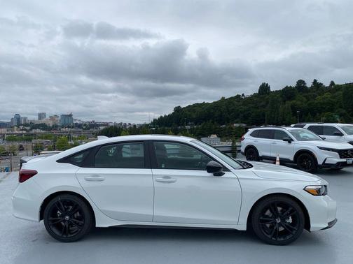 Platinum White Pearl 2026 Honda Civic Si Base