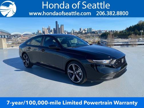 Crystal Black Pearl 2026 Honda Accord Hybrid Sport