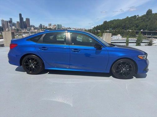 Aegean Blue Metallic 2023 Honda Civic Sport