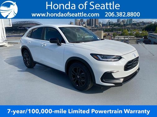 Platinum White Pearl 2026 Honda HR-V Sport