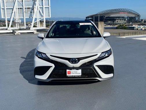 Wind Chill Pearl 2024 Toyota Camry XSE V6