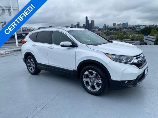 Platinum White Pearl 2019 Honda CR-V EX
